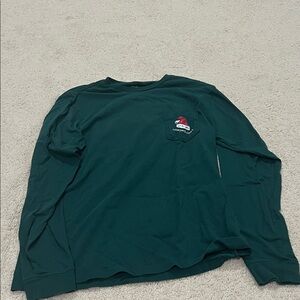 Vineyard Vines Dark Green Long Sleeve Tee size small